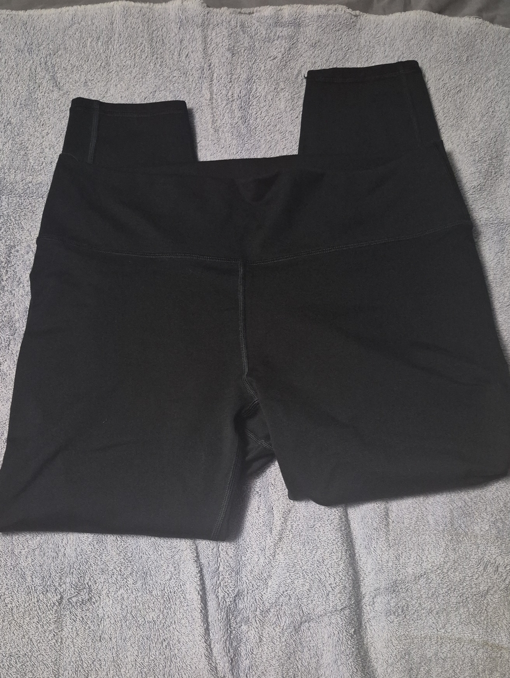 Black High-Waist Workout Leggings